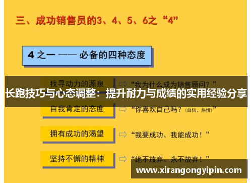 长跑技巧与心态调整：提升耐力与成绩的实用经验分享